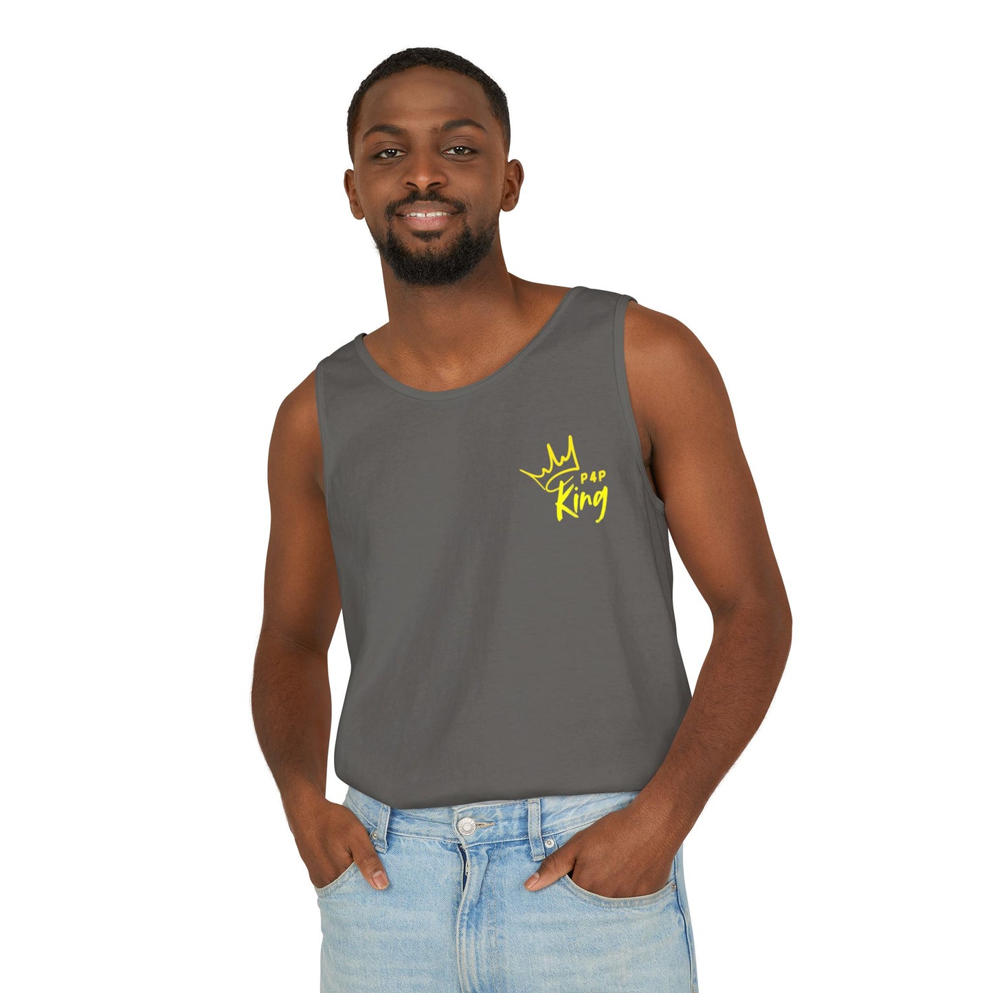King Pound for Pound Unisex Garment-Dyed Tank Top