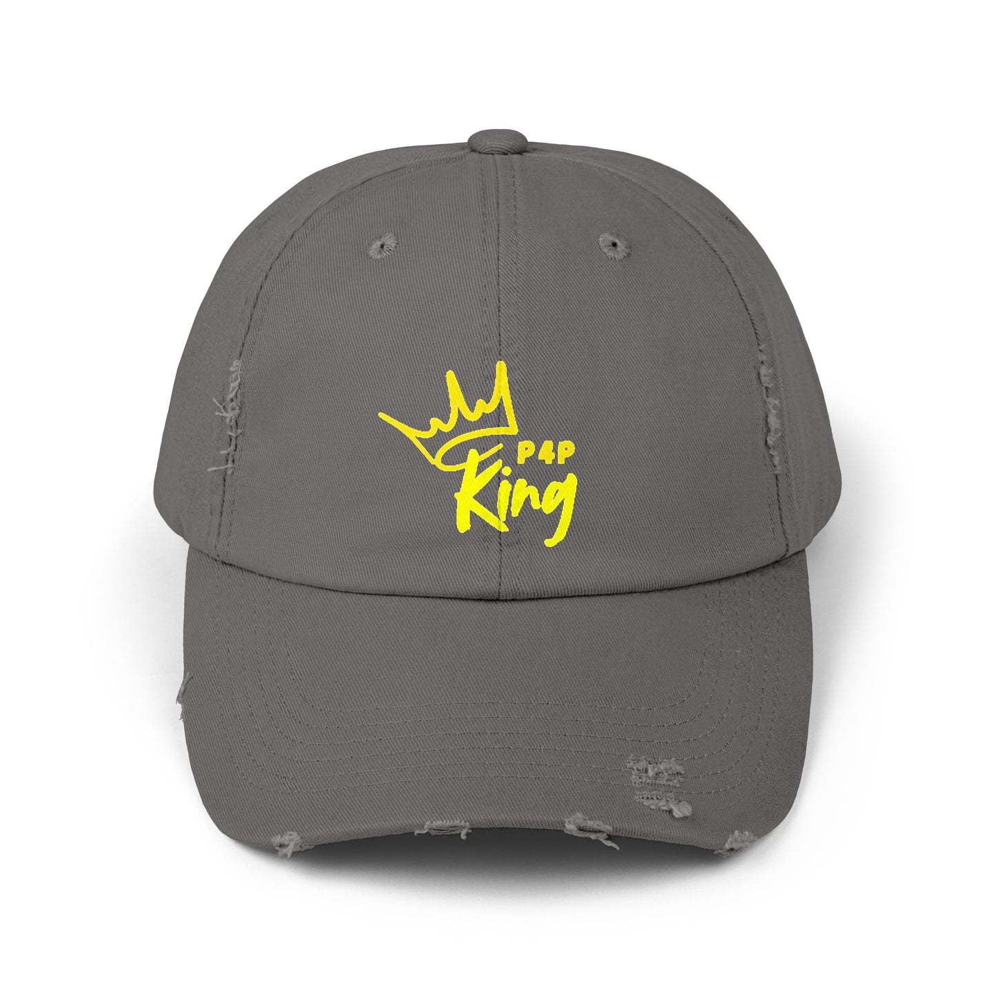King Pound for Pound หมวกยูนิเซ็กซ์แบบขาดรุ่ย