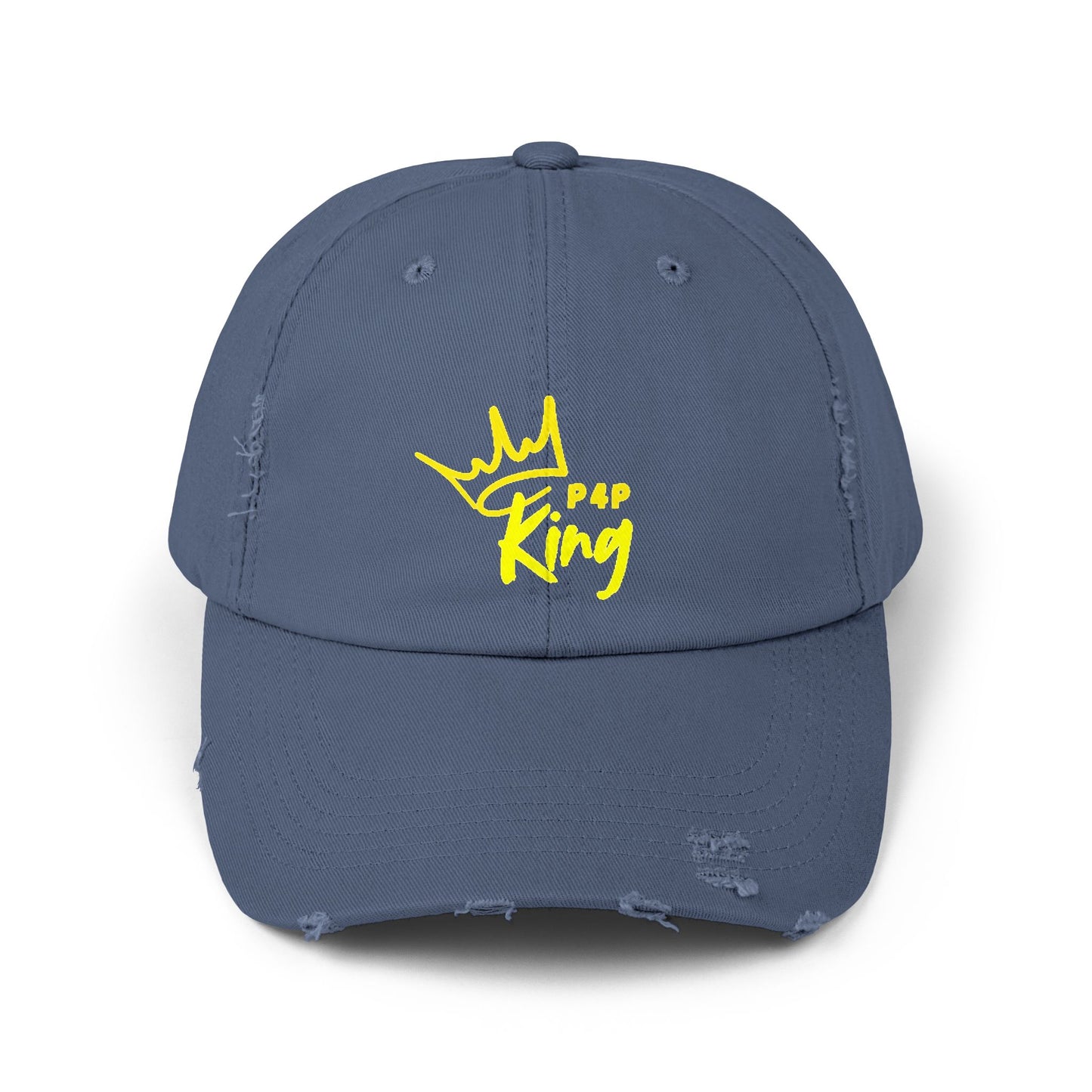 King Pound for Pound หมวกยูนิเซ็กซ์แบบขาดรุ่ย